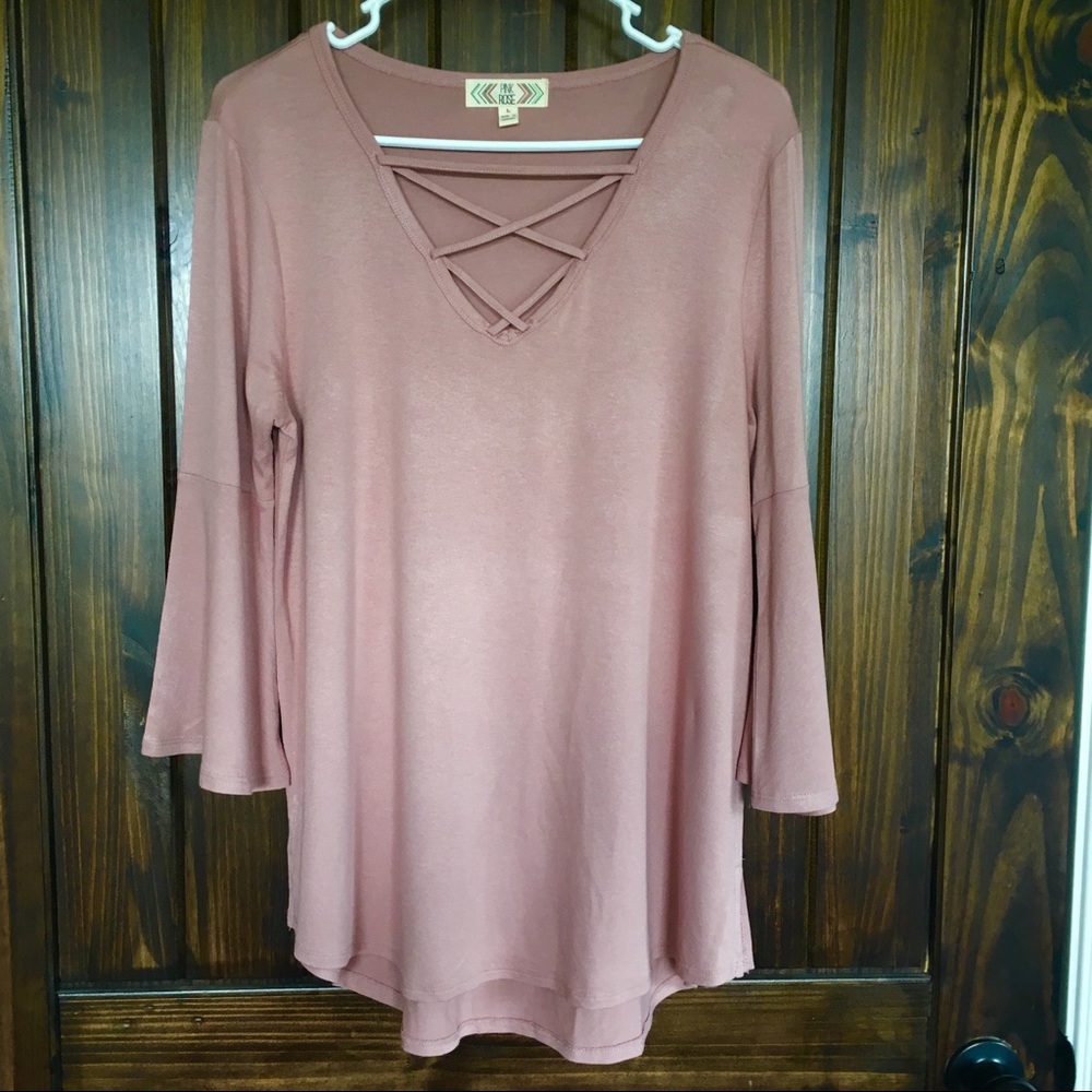 Pink Rose Long Sleeve